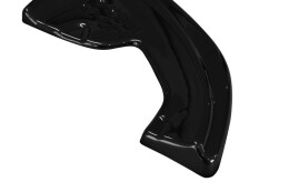 Heck Ansatz Flaps Diffusor passend für Renault Clio Mk4 schwarz Hochglanz