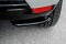 Heck Ansatz Flaps Diffusor passend für Renault Clio Mk4 schwarz Hochglanz