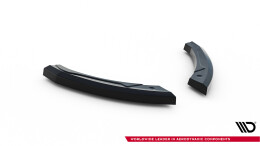 Heck Ansatz Flaps Diffusor passend für RENAULT MEGANE 3 RS schwarz Hochglanz