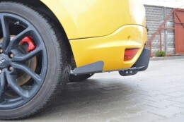 Heck Ansatz Diffusor Flaps f&uuml;r Renault MEGANE MK3 RS
