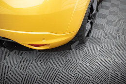 Heck Ansatz Flaps Diffusor passend für RENAULT MEGANE MK3 RS