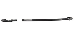 Heck Ansatz Flaps Diffusor passend für Renault Megane Mk4 Hatchback schwarz Hochglanz