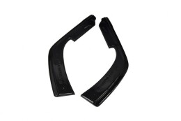 Heck Ansatz Flaps Diffusor passend für Renault Talisman schwarz Hochglanz