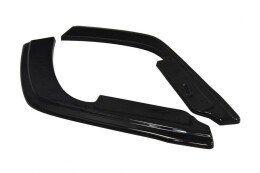 Heck Ansatz Flaps Diffusor passend für Renault Talisman schwarz Hochglanz