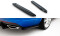 Heck Ansatz Flaps Diffusor passend für Skoda Octavia RS Mk3 / Mk3 FL Hatchback / Kombi schwarz Hochglanz