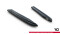 Heck Ansatz Flaps Diffusor passend für Skoda Octavia RS Mk3 / Mk3 FL Hatchback / Kombi schwarz Hochglanz