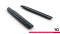 Heck Ansatz Flaps Diffusor passend für Skoda Octavia RS Mk3 / Mk3 FL Hatchback / Kombi schwarz Hochglanz
