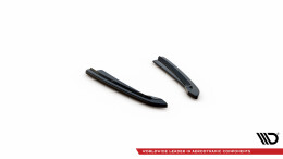 Heck Ansatz Flaps Diffusor V.1 passend für Skoda Superb Liftback / Combi Mk3 schwarz Hochglanz