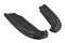 Heck Ansatz Flaps Diffusor passend für Subaru Impreza II WRX schwarz Hochglanz