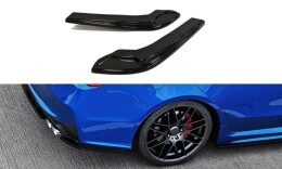 Heck Ansatz Flaps Diffusor V.1 passend für SUBARU WRX STI schwarz Hochglanz