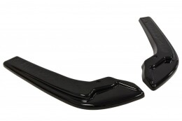 Heck Ansatz Flaps Diffusor V.1 passend für SUBARU WRX STI schwarz Hochglanz