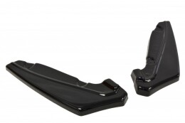 Heck Ansatz Flaps Diffusor passend für TOYOTA GT86 schwarz Hochglanz
