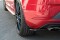 Heck Ansatz Flaps Diffusor V.1 für Seat Leon Mk3 Cupra Facelift schwarz Hochglanz