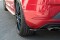Heck Ansatz Flaps Diffusor V.1 passend für Seat Leon Cupra Mk3 FL Hatchback schwarz Hochglanz