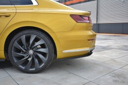 Heck Ansatz Flaps Diffusor für VW ARTEON schwarz Hochglanz