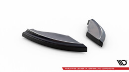Heck Ansatz Flaps Diffusor passend für VW GOLF 6 GTI 35TH schwarz Hochglanz