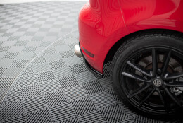 Street+ Heck Ansatz Flaps passend für VW Golf 6 GTI 35TH schwarz Hochglanz
