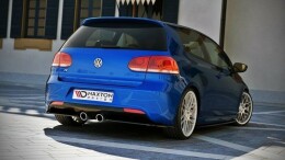 Heck Ansatz Flaps Diffusor passend für VW GOLF 6 R...