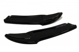 Heck Ansatz Flaps Diffusor passend für VW GOLF 6 R schwarz matt