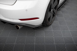 Heck Ansatz Flaps Diffusor passend für VW GOLF 7 GTI...