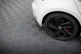 Street+ Heck Ansatz Flaps passend für VW Golf 7 GTI FL schwarz Hochglanz