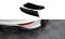 Heck Ansatz Flaps Diffusor V.1 passend für VW Golf 7 R / R-Line schwarz Hochglanz