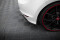 Street+ Heck Ansatz Flaps V.1 passend für VW Golf 7 R / R-Line schwarz Hochglanz