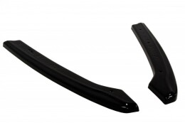 Heck Ansatz Flaps Diffusor passend für VW Golf 7 R Variant schwarz Hochglanz
