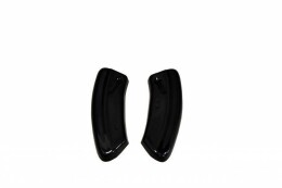 Heck Ansatz Flaps Diffusor passend für VW GOLF 7 R Facelift schwarz matt