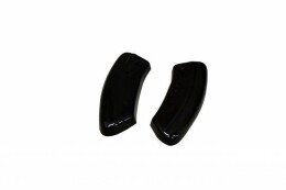 Heck Ansatz Flaps Diffusor passend für VW GOLF 7 R Facelift schwarz matt