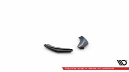 Heck Ansatz Flaps Diffusor passend für VW SCIROCCO R schwarz Hochglanz