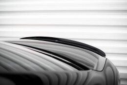 Heck Spoiler Aufsatz Abrisskante passend für Audi A8 D4 schwarz Hochglanz