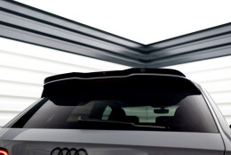 Heck Spoiler Aufsatz Abrisskante V.1 passend für Audi RS3 8V / 8V FL Sportback schwarz Hochglanz