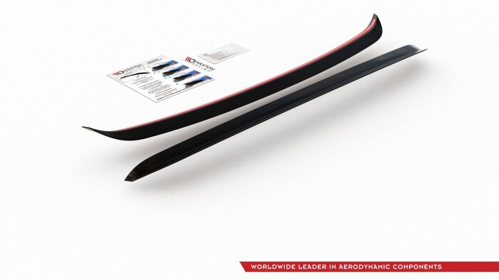 Heck Spoiler Aufsatz Abrisskante passend für AUDI S3 8L schwarz Hochglanz