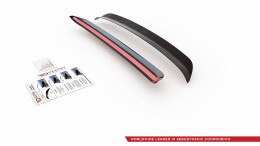 Heck Spoiler Aufsatz Abrisskante passend für AUDI S3 8L schwarz Hochglanz
