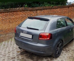 Heck Spoiler Aufsatz Abrisskante passend für Audi A3...