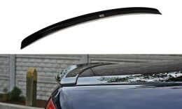 Heck Spoiler Aufsatz Abrisskante passend für Audi A8 D3 schwarz Hochglanz