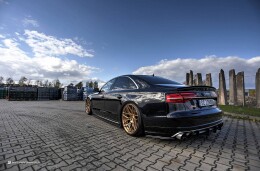 Heck Spoiler Aufsatz Abrisskante passend für Audi S8...