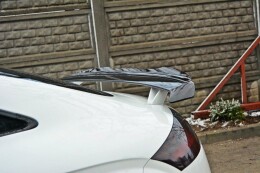 Heck Spoiler Aufsatz Abrisskante für AUDI TT MK2 RS Carbon Look