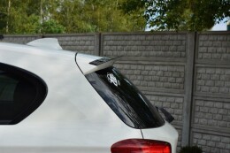 Heck Spoiler Aufsatz Abrisskante für BMW 1er F20/F21 M-Power schwarz Hochglanz