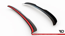 Heck Spoiler Aufsatz Abrisskante V.1 passend für BMW 1er M-Paket / M140i / Standard F20 schwarz Hochglanz