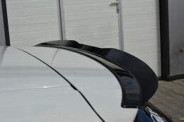Heck Spoiler Aufsatz Abrisskante für BMW 1er F20/F21 M-Power schwarz matt