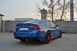 Heck Spoiler Aufsatz Abrisskante für BMW 4er F32 Carbon Look