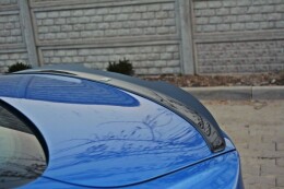 Heck Spoiler Aufsatz Abrisskante für BMW 4er F32 schwarz Hochglanz