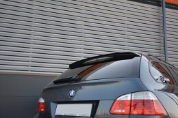 Heck Spoiler Aufsatz Abrisskante passend für BMW 5er E61 M Paket schwarz Hochglanz