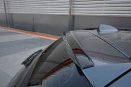 Heck Spoiler Aufsatz Abrisskante passend für BMW 5er E61 M Paket schwarz Hochglanz