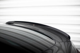 Heck Spoiler Aufsatz Abrisskante passend für BMW X4 M Paket schwarz Hochglanz