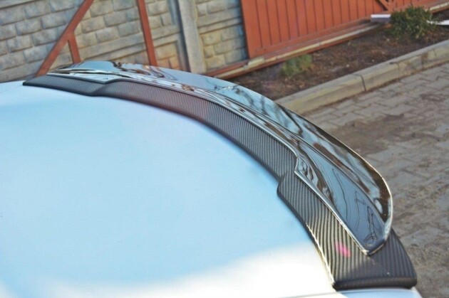 Heck Spoiler Aufsatz Abrisskante für Chevrolet Camaro 5 schwarz Hochglanz