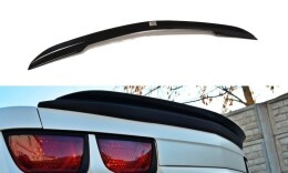 Heck Spoiler Aufsatz Abrisskante für Chevrolet Camaro 5 schwarz Hochglanz