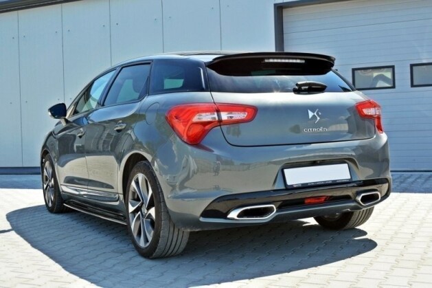 Heck Spoiler Aufsatz Abrisskante passend für CITROEN DS5 FL vor FL Carbon Look